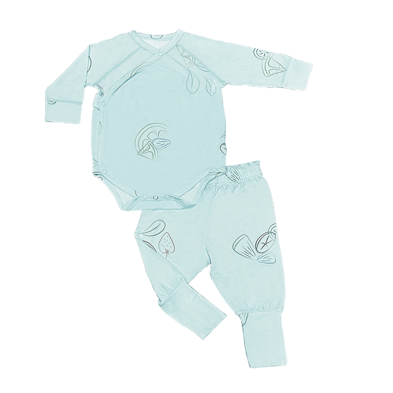 Bundle of 4 - The Cotton Tale Bamboo Baby Pyjamas Set (Printed) *Choose Colours on site (0-18M)